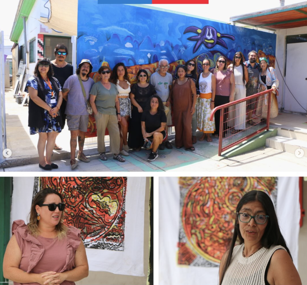 Feria Nacional de Bahía Inglesa celebra sus 15 años con mediación cultural y mural itinerante de Mario Murua