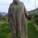 Poncho lana oveja